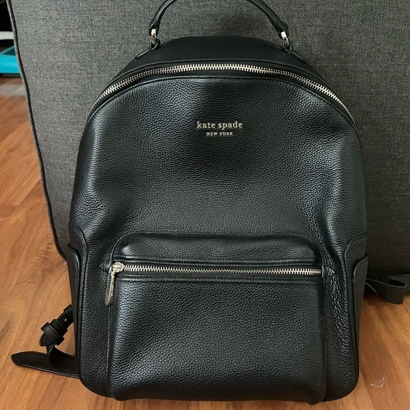 kate spade | Bags | Kate Spade Black Backpack Sleek  display picture 3